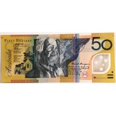 AUSTRALIA 1995 . FIFTY 50 DOLLARS BANKNOTE . ERROR